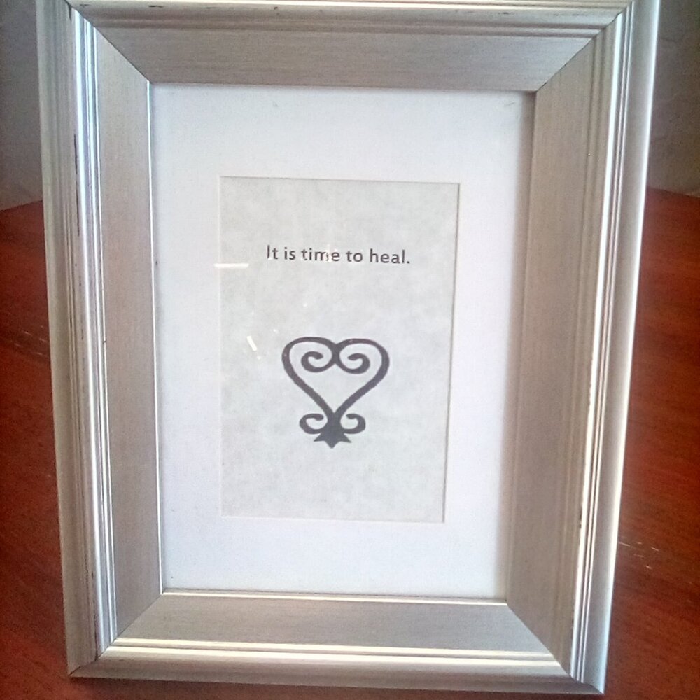 PRE-ORDER: Adinkra Home Decor "Sankofa"